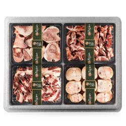 농협안심한우 한우 사골 2kg + 잡뼈 꼬리반골 우족 1세트 한우 사골 2kg + 한우 잡뼈 2kg + 한우 우족 2kg+ 한우 꼬리반골 2kg