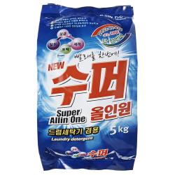 일신티엔씨 수퍼 올인 원 세탁세제 5kg 1개