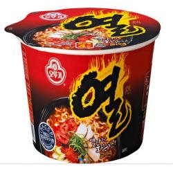 오뚜기 열라면 화끈한맛 컵 12개