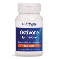 Enzymatic Therapy 오스티본 이프리플라본 본 헬스 베지 캡슐, 90개입, 1개