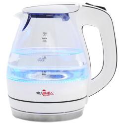퀸센스 1.5l 무선유리주전자 Qs 1015s Qs 1015s White