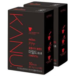 카누 콜롬비아 블랜드 마일드로스트 아메리카노 원두커피믹스, 1.6g, 20개