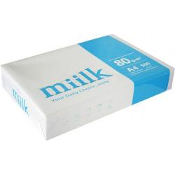 밀크 A4 복사용지 500매 80g 1개