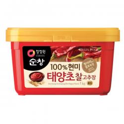 청정원순창 100% 현미 태양초 찰고추장 1kg 1개