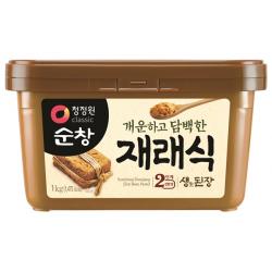 청정원순창 개운하고 담백한 재래식 생된장 1kg 1개