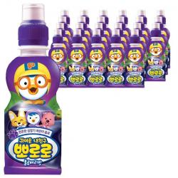 뽀로로 어린이음료 235ml 블루베리맛 24개