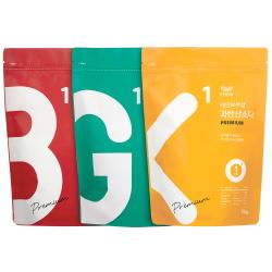 레인보우샵 삼총사 1kg 세트 베이킹소다 프리미엄 + 구연산 베이직 + 과탄산소다 프리미엄, 1세트