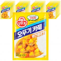 오뚜기 카레 과립형 약간매운맛 100g 40개