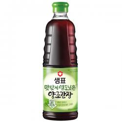 샘표 맛있게 염도낮은 양조간장 930ml 1개