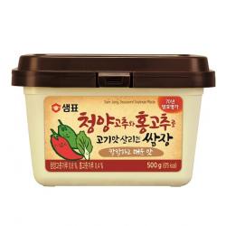 샘표 청양고추와 홍고추로 고기맛 살리는 쌈장, 500g, 1개