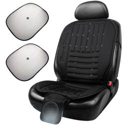 Gmz 로얄 웨이브 윈드포스 쿨링시트 24v + 햇빛가리개 2p 로얄웨이브 윈드포스 24v 대형차 1개