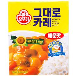 오뚜기 그대로 카레 매운맛, 200g, 1개