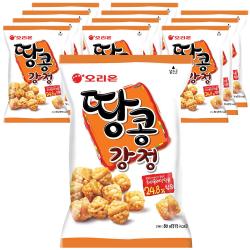 오리온 땅콩강정, 80g, 12개