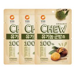 청정원 츄앤리얼 유기농 군밤츄 80g 3개