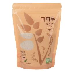파파루 간편레시피 유기농쌀 백미 굵은입자 400g, 1개