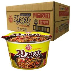 오뚜기 진짜장 컵라면 115g 12개