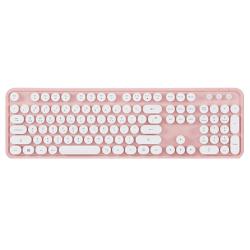 엑토 레트로 무선 키보드 Kbd 48 Pink