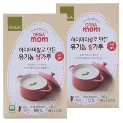 올가홀푸드 하이아미쌀로 만든 유기농 쌀가루 고운입자, 2개
