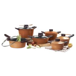 테팔 세라믹 뉴팟라인 냄비 6종세트, 혼합 색상, 라면냄비 18cm + 멀티냄비 22cm + 뚝배기 16cm + 찌개냄비 20cm + 국냄비 24cm + 전골냄비 24cm