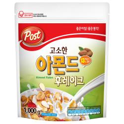 포스트 고소한 아몬드 후레이크 시리얼 1000g 1개