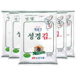 성경식품 지도표 재래식 성경김 30g 5개입