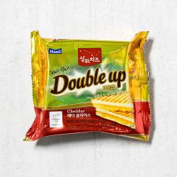 상하치즈 더블업 체다 슬라이스 치즈 240g 1개