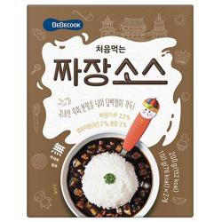 베베쿡 처음먹는 덮밥 소스 짜장 1개