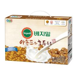 베지밀 아몬드와 호두 두유 190ml 24팩
