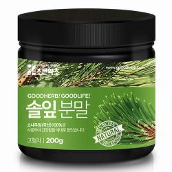조은약초 솔잎분말 200g 1개