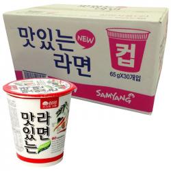 삼양 맛있는라면 컵라면 소컵 65g 30개