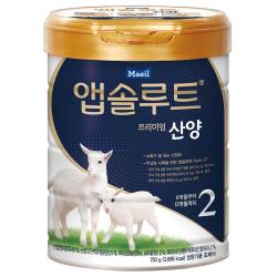 앱솔루트 프리미엄 산양 분유 2단계 750g 1개