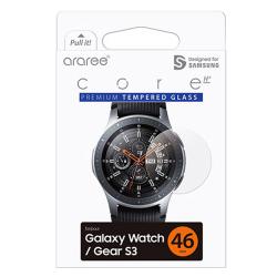 아라리 갤럭시워치 Gears3 강화유리 코어 46mm 클리어 1개
