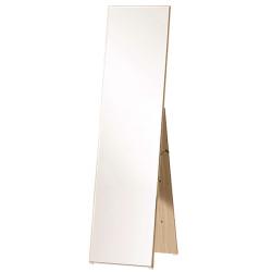 우드웰 스탠드형 패션 전신거울 400 x 1560 mm, 워시