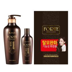 댕기머리 포르테 프레스티지 탈모완화 기능성 샴푸 500ml + 145ml, 1세트