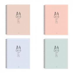 톡톡팬시 3500a4 그리드 스프링노트 N 338 랜덤 발송 2개
