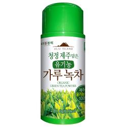 다농원 청정제주담은 유기농 가루녹차 40g 1개