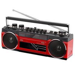 브리츠 카세트플레이어 블루투스 스피커 라디오 Mp3 Ba Tap1 레드
