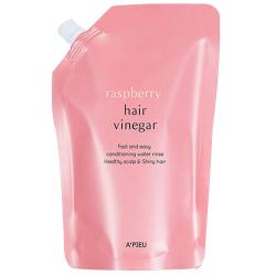 어퓨 라즈베리 헤어 식초 리필용 라즈베리향 400ml 1개
