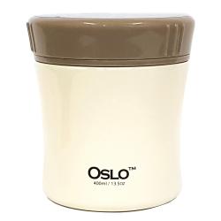 오슬로 스텐 304 펄 푸드자 죽통 아이보리 400ml