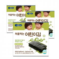베베쿡 처음 먹는 어린이 김 오리지널 30개입