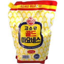 오뚜기 골드마요네스 스텐딩파우치 3.2kg 1개