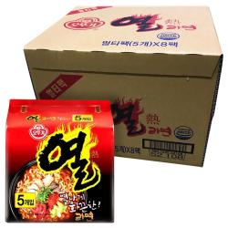 오뚜기 열라면 봉지라면 40개