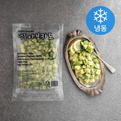 냉동 아보카도 냉동 500g 1개