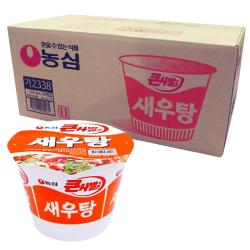 농심 새우탕 큰사발면 115 G 16개