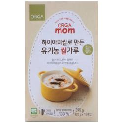 올가맘 하이아미쌀로 만든 유기농 쌀가루 중간입자 이유식 1개