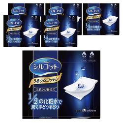 시루콧토 우루우루 화장솜, 40개입, 6개