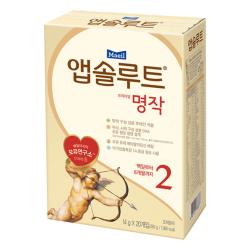앱솔루트 프리미엄 명작 스틱분유 2단계 20개입 1개