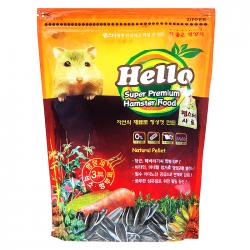 헬로 수퍼 프리미엄 햄스터 사료 1.1kg 1개