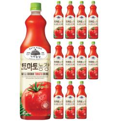 가야농장 토마토농장 주스, 1.5L, 12개