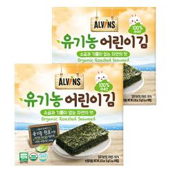 엘빈즈 유기농 어린이김 10p 자연의 맛 2개